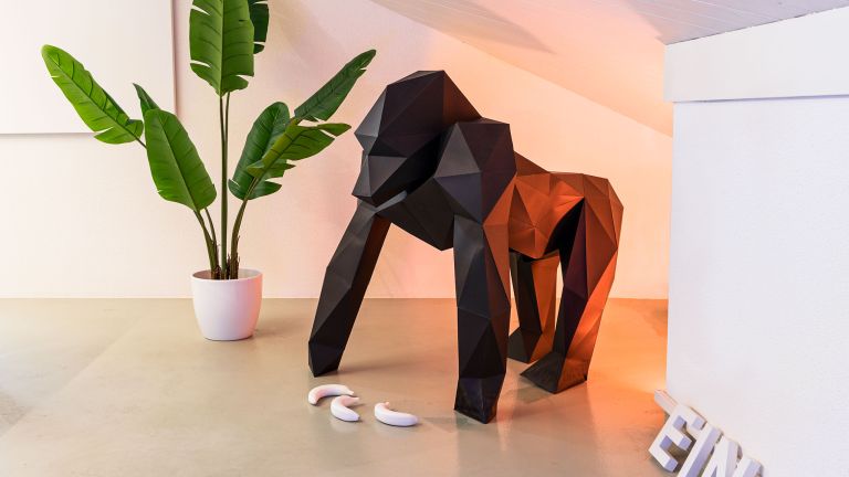 Gorilla in der Agentur