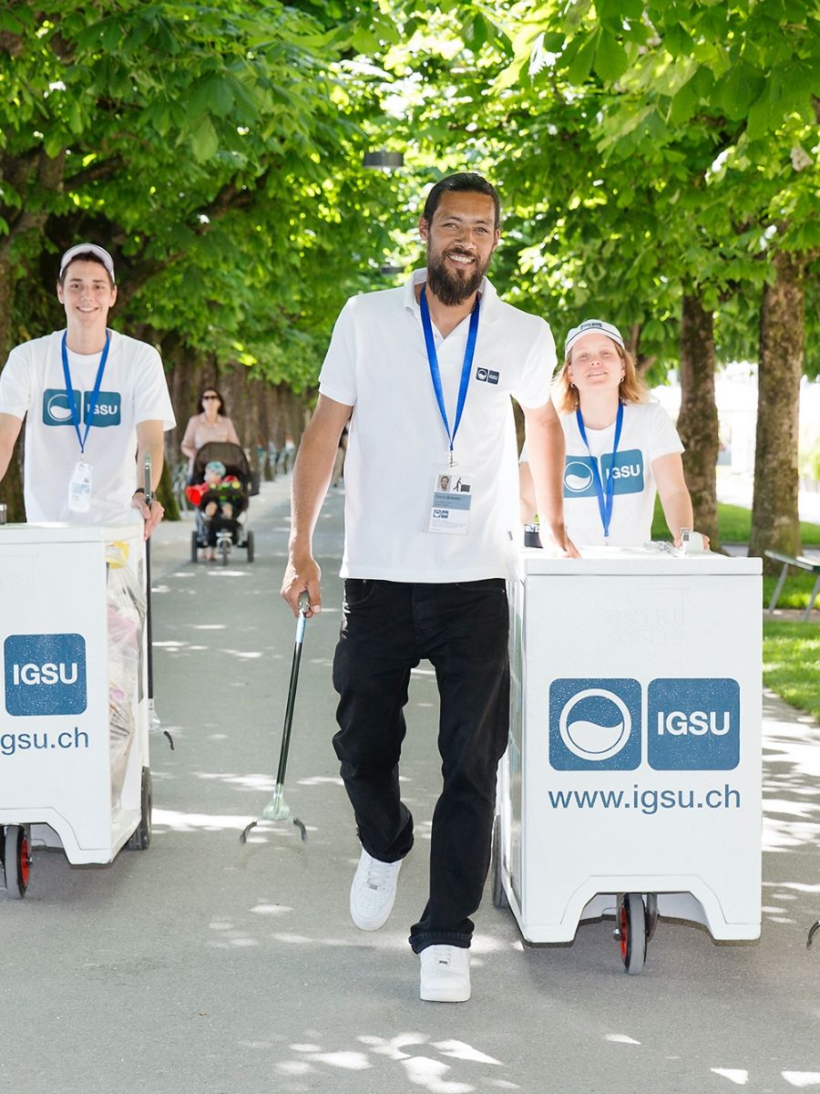 IGSU-Botschafter im Einsatz